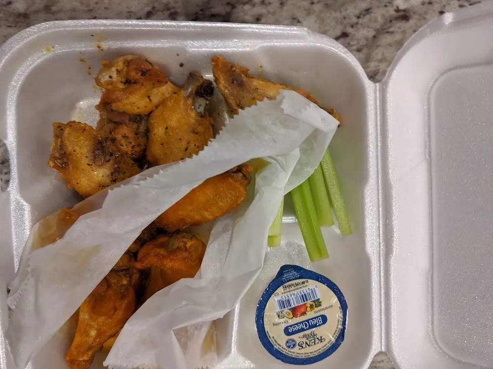 Buffalo and Lemon Pepper Wings